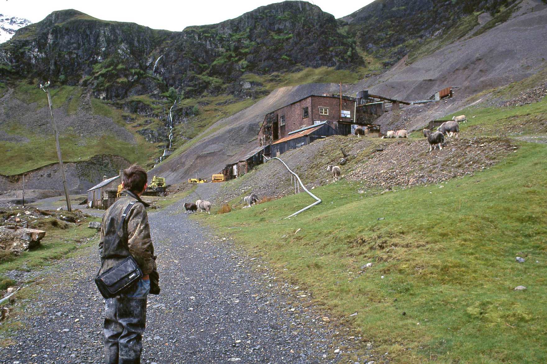 Force Crag approach track